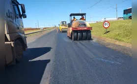 PR-090 recebe melhorias entre Alvorada do Sul e Bela Vista do Paraíso