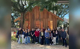 Réplica do primeiro templo da Igreja Presbiteriana em Londrina