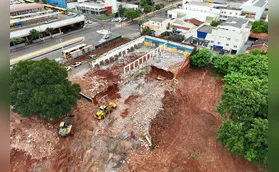 Vias serão bloqueadas para demolição no Terminal Metropolitano
