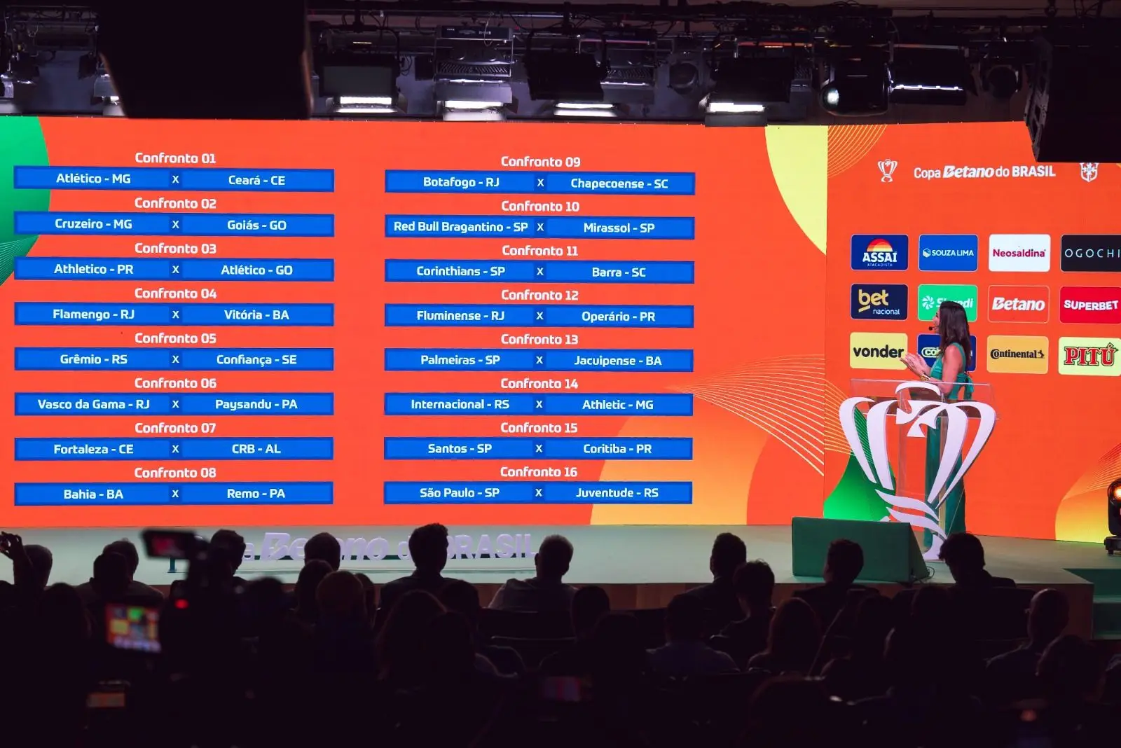 CBF define confrontos da 5ª fase da Copa do Brasil