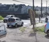 Câmera flagra professora salvando idoso de trem em Apucarana