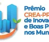 Crea-PR lança prêmio para reconhecer projetos inovadores de municípios