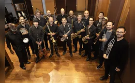 Banda Mantiqueira abre o Festival de Música com suingue brasileiro