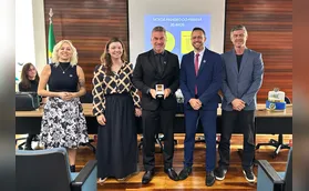 Bucharles recebeu a Moeda Pinheiro-do-Paraná