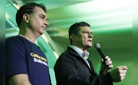 Em meio a escândalo do Banco Master, Flávio Bolsonaro lança pré-candidatura de Moro