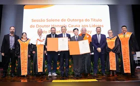 Lideranças em inovação recebem título de Doutor Honoris Causa