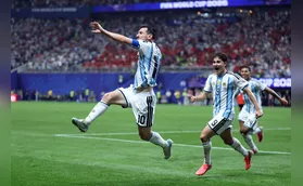 Messi brilha, Argentina vira sobre o Egito e se classifica