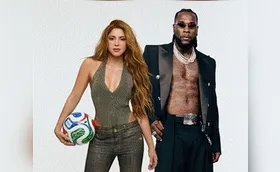 Shakira e Burna Boy lideram o Spotify com a música da Copa