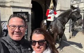 Casal de empresários faz passeio inesquecível em Londres