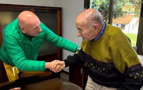 Empresário londrinense recebe visita de Luciano Hang
