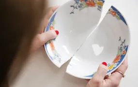 Tigela rachada não segura água
