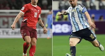 Argentina e Suíça reeditam duelo de Copa por vaga na semi