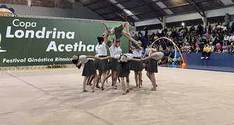 Copa Londrina Acethac reuniu jovens ginastas em Londrina