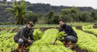 "Deus me deu esse dom", diz agricultor que dedicou a vida à terra