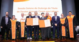 Lideranças em inovação recebem título de Doutor Honoris Causa