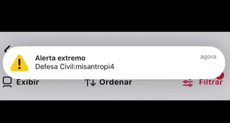 Misantropia:  o que significa mensagem disparada em alerta falso da Defesa Civil