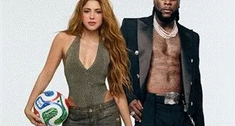 Shakira e Burna Boy lideram o Spotify com a música da Copa