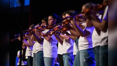 O projeto Orquestrando o Futuro atende, atualmente, 23 escolas municipais de Londrina, repertório valoriza o folclore brasileiro