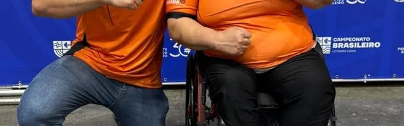 Imagem ilustrativa da imagem Halterofilista londrinense faz campanha para disputar competições