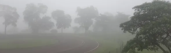 Imagem ilustrativa da imagem Nevoeiro encobre Londrina e deve voltar nos próximos dias