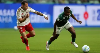 Palmeiras  e Inter fazem jogo truncado e ficam no zero
