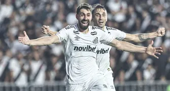 Santos desencanta no 2º tempo e atropela o Vasco pelo Brasileirão