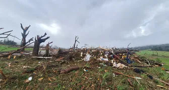 Simepar classifica tornado de Piraí do Sul como F3 da escala Fujita