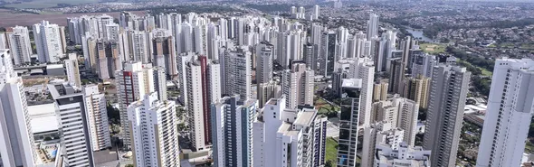 Imagem ilustrativa da imagem Área urbanizada no Brasil cresceu 12,3% de 2019 a 2022, mostra IBGE