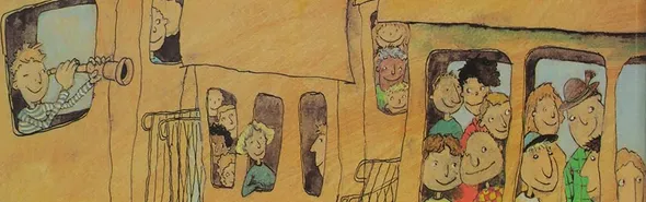 Imagem ilustrativa da imagem Em busca de amigos numa estação de  trem
