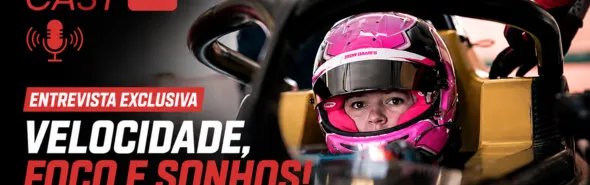 Imagem ilustrativa da imagem O futuro do automobilismo? Jovem talento fala com exclusividade à Folha