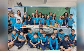 Alunos do município aprendem mais sobre as árvores frutíferas