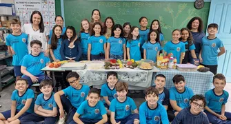 Alunos do município aprendem mais sobre as árvores frutíferas