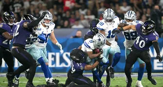 Baltimore Ravens vence Dallas Cowboys no Maracanã