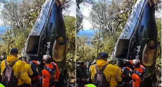 Corpos de vítimas de acidente de helicópetro são liberados
