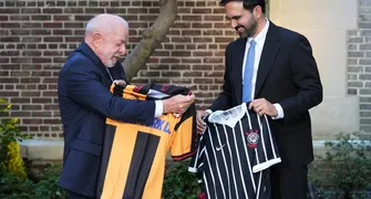 Nos EUA, Lula se reúne com prefeito de Nova York e presidente uruguaio