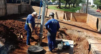 Obra interrompe abastecimento de água em Cambé nesta quinta