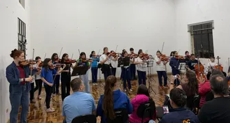 Orquestrando o Futuro promove aula aberta no Museu de Arte