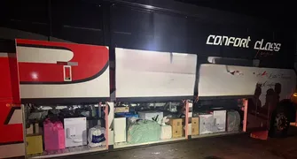 Receita Federal e BPFron apreendem R$ 1 millhão em produtos em Sertaneja