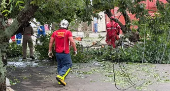 Simepar aponta ocorrência de downburst na noite de segunda em Apucarana