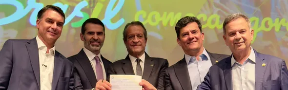 Imagem ilustrativa da imagem Luís Felipe Cunha se filia ao PL e prepara chegada ao Senado em 2027