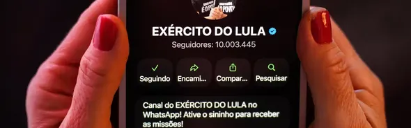 Imagem ilustrativa da imagem Ministro do TSE proíbe suspensão do canal Exército do Lula