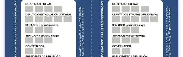 Imagem ilustrativa da imagem Saiba qual é a ordem de votação na urna eletrônica