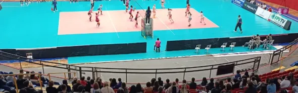 Imagem ilustrativa da imagem Sancor vence o Londrina Vôlei em 'clássico' no Moringão