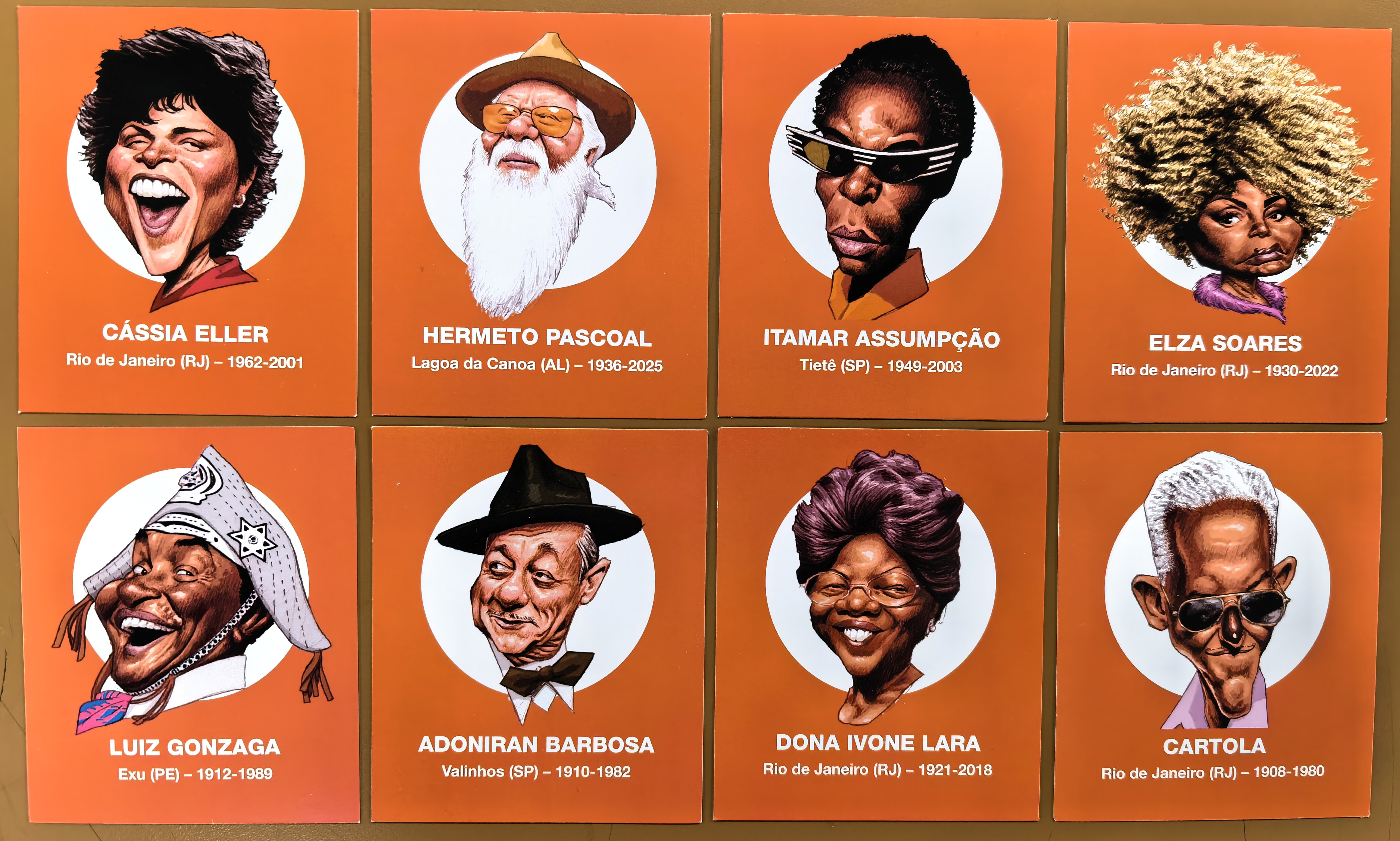 Ícones da MPB são destaques em livro interativo