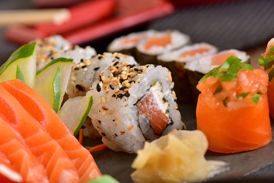 Salmão e outros peixes são grandes fontes de vitamina D