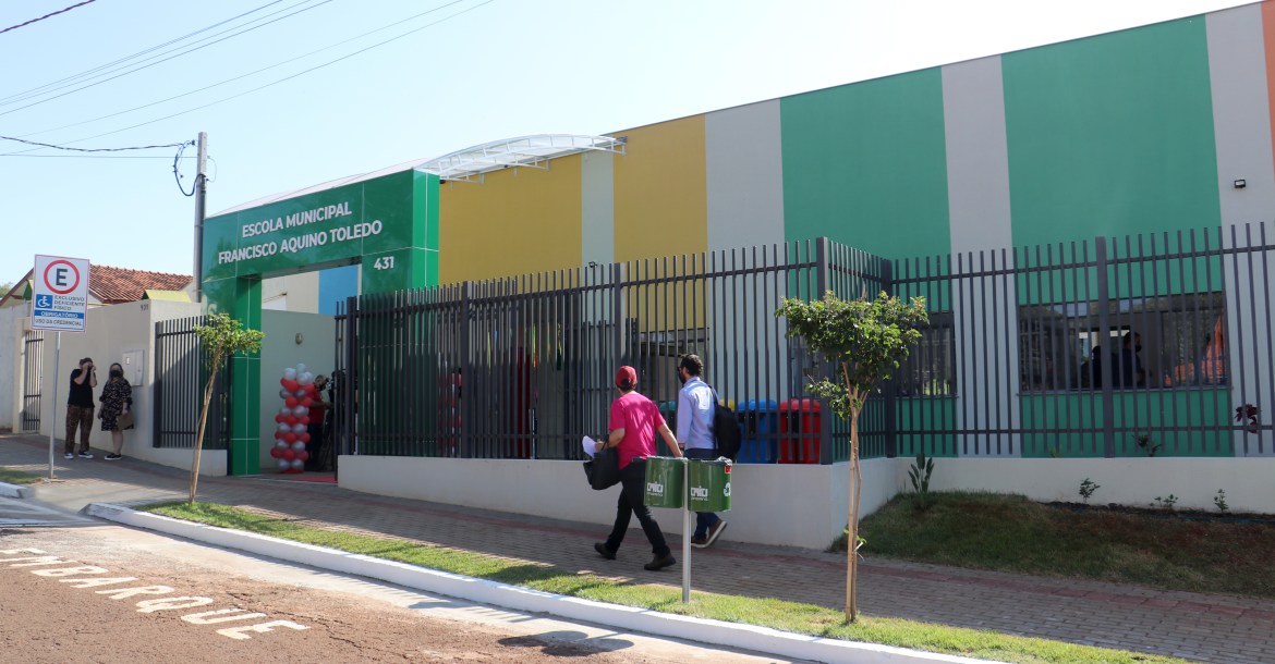 Escola municipal do Distrito de São Luiz é inaugurada