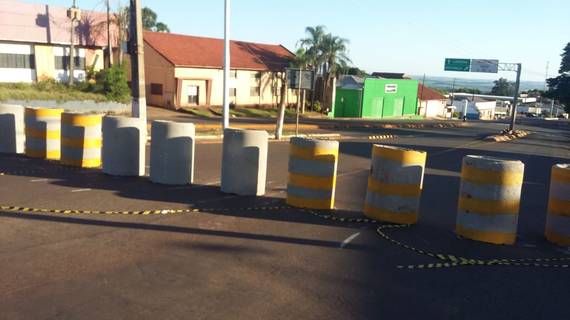 Para conter a Covid-19, prefeitura fecha acessos de Cornélio Procópio