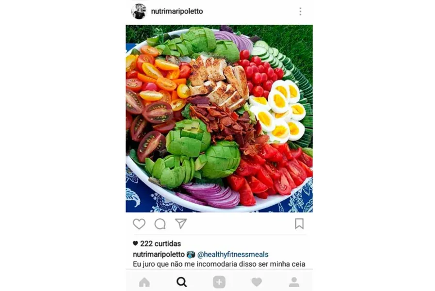 Conheça perfis no Instagram com receitas simples, gostosas e leves