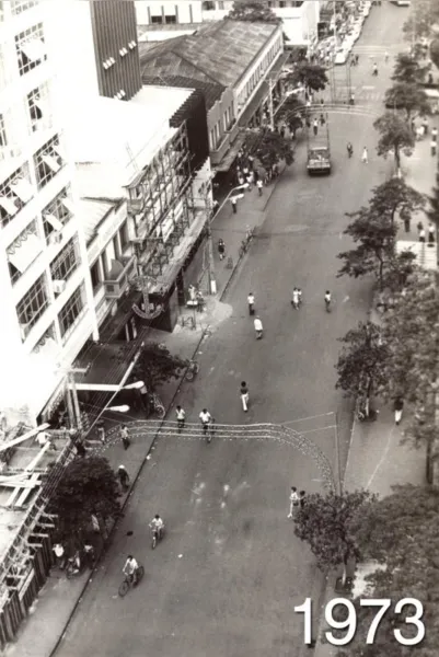 Descaracterizado, projeto de reurbanização do centro completa 40 anos