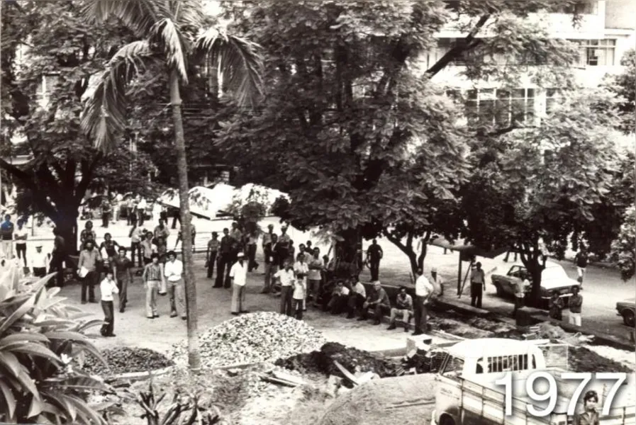 Descaracterizado, projeto de reurbanização do centro completa 40 anos